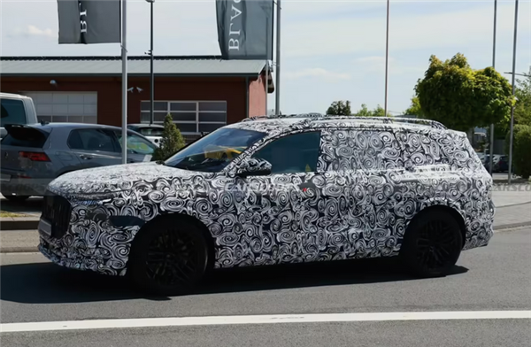 家族最大SUV！奥迪Q9路试谍照曝光：GLS、X7同级